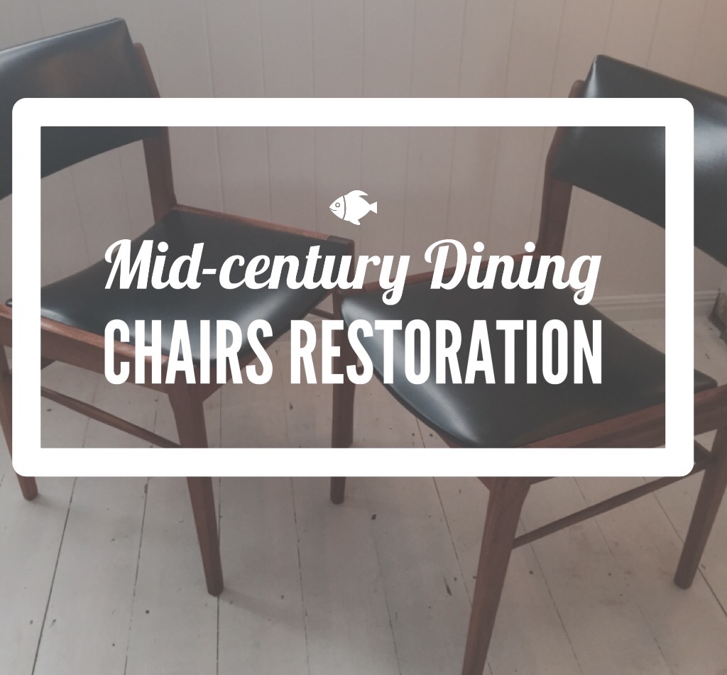 Mid-Century Dining Chairs Restoration