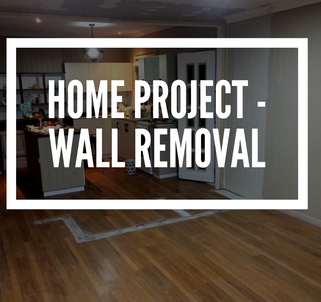 Home project – Wall removal